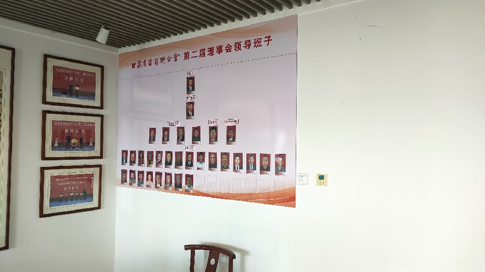甘肅省僑商聯(lián)合會(huì)展板